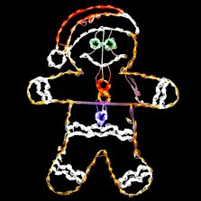 Image of Gingerbread Boy LED 53"