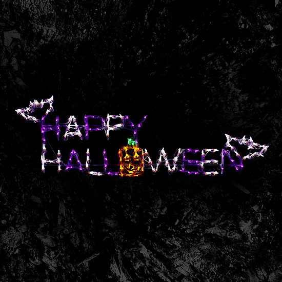 LED Halloween Sign Happy - Holidynamics - Holiday