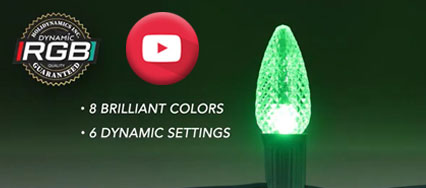Watch Video: Dynamic RGB. 8 Brilliant Colors, 6 Dynamic Settings.